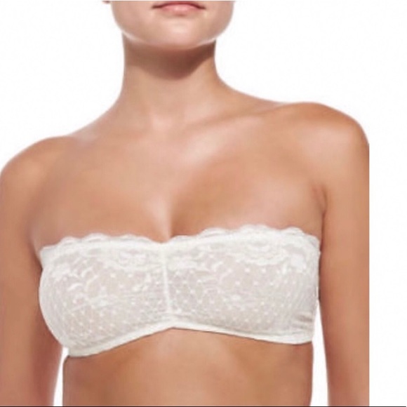 lace strapless bandeau